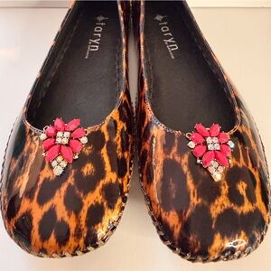 Upcycled vintage French shoe clips art deco mid century embellishment